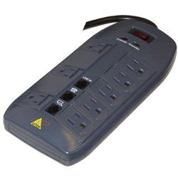 DTK-8FF 8-Outlet Plug-In Surge Protection