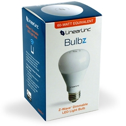 LB60Z-1 Z-Wave Dimmable LED Light Bulb