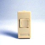 ACT PCC TK010 1 Button Keypad, All On/Off - Ivory