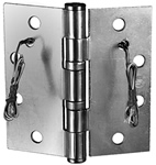 Securitron EH-45 Electrified Hinge 4.5" x 4.5" Stainless 6 Wire