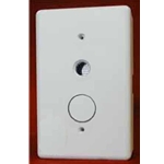 GRI 084-1 Recessed Remote Button - All Weather Stainless Steel