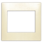 Leviton Acenti ACWP2-S 2-Gang Snap-On Polymer Wallplate - Sand