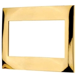 Leviton Acenti ACWM3-24K 3-Gang 24K-Gold Metalized Wallplate