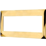 Leviton Acenti ACWM5-24K 5-Gang 24K-Gold Metalized Wallplate