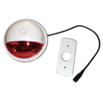 SSA2 Z-Wave Indoor Siren / Strobe (red lens)