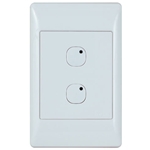 HAI 113A00-3 Omni-Bus 2-Button Wall Switch - White