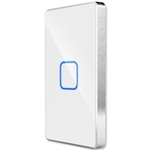 AL001-W-US - 1-Button Touch Panel for Micro In-Wall Switches/Dimmers - White