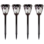 8522-3103-04 Solar Kristi Collection Pathway Lights (4-Pack)