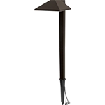 8409-2101-01 Low Voltage LED Charcoal Brown Modern Pathway Light