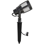 8418-2606-01 Low-Voltage Outdoor LED Gun Metal Gray Contemporary Flood Light