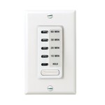 Intermatic EI210W Electronic In-Wall Countdown Timer - White